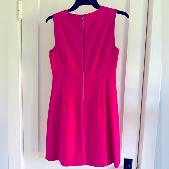 DVF Carrie Pink Sheath Dress, Size 10 - Picture 2 of 6